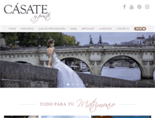 Tablet Screenshot of casateypunto.com